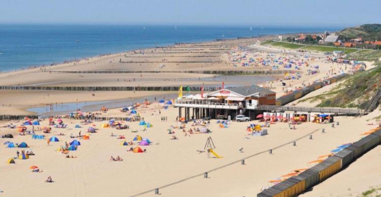2 Persoons Zon En Zee Villa Westkapelle Bagian luar foto